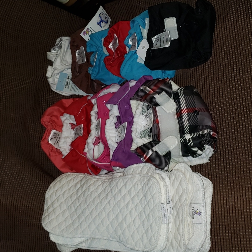 RUMPAROOZ CLOTH DIAPERS